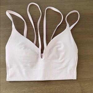 Lululemon Athletica Light Pink Strappy Bra